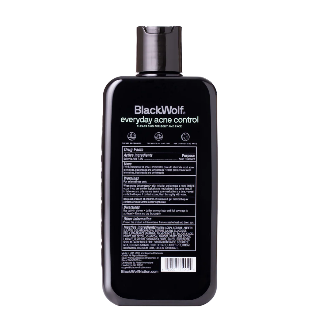 Charcoal Acne Control Body Wash - Image 6